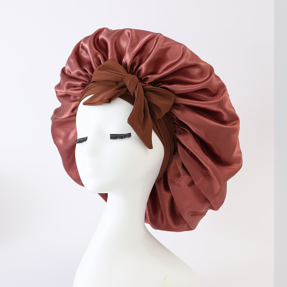 Women's headscarf sleep cap
